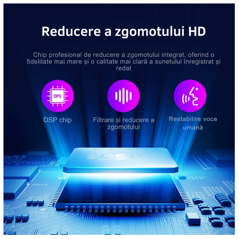 Reportofon Subțire Cu Înregistrare Vocală Automată K2 - imagine 5