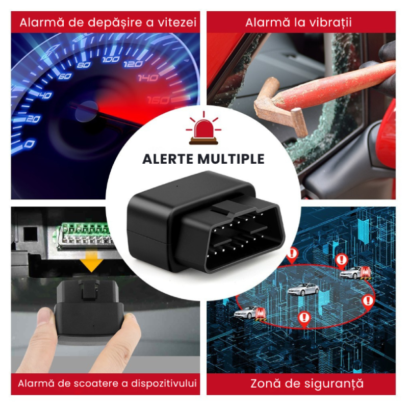 GPS Tracker Auto OBD Profesional Cu Microfon Integrat MV33G - imagine 8
