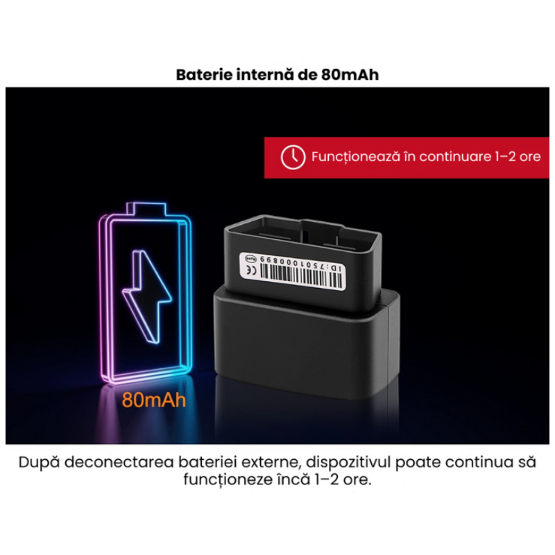GPS Tracker Auto OBD Profesional Cu Microfon Integrat MV33G - imagine 9