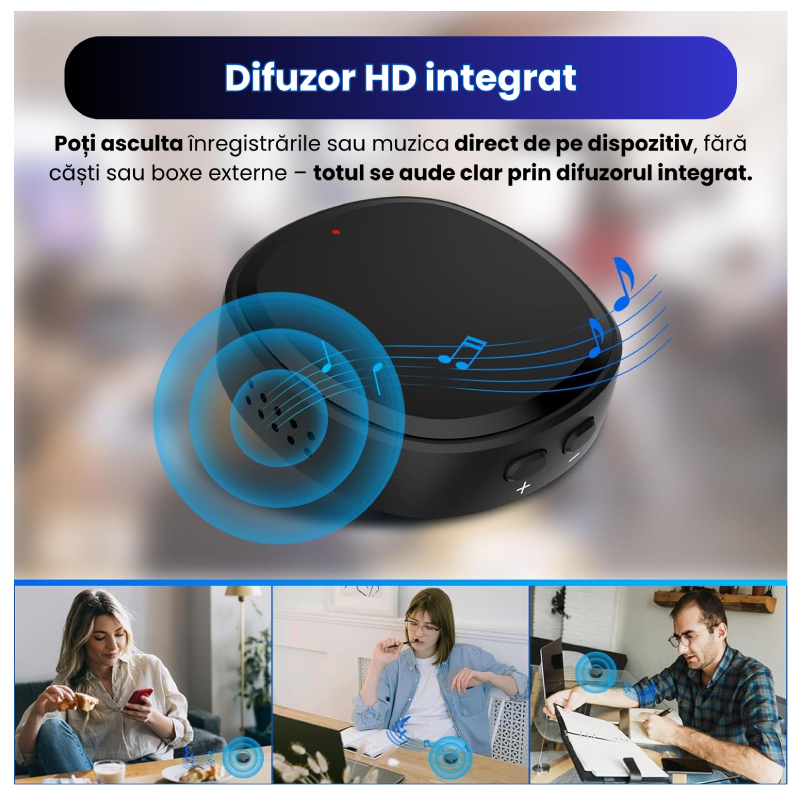 Reportofon Profesional Cu Magnet Puternic Incorporat Z13 - imagine 5