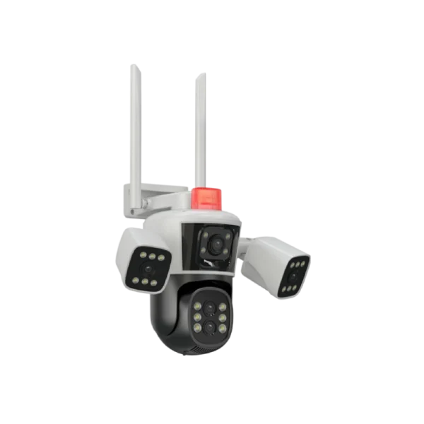 Cameră De Supraveghere Triplă 849S, Zoom 10X, Night Vision