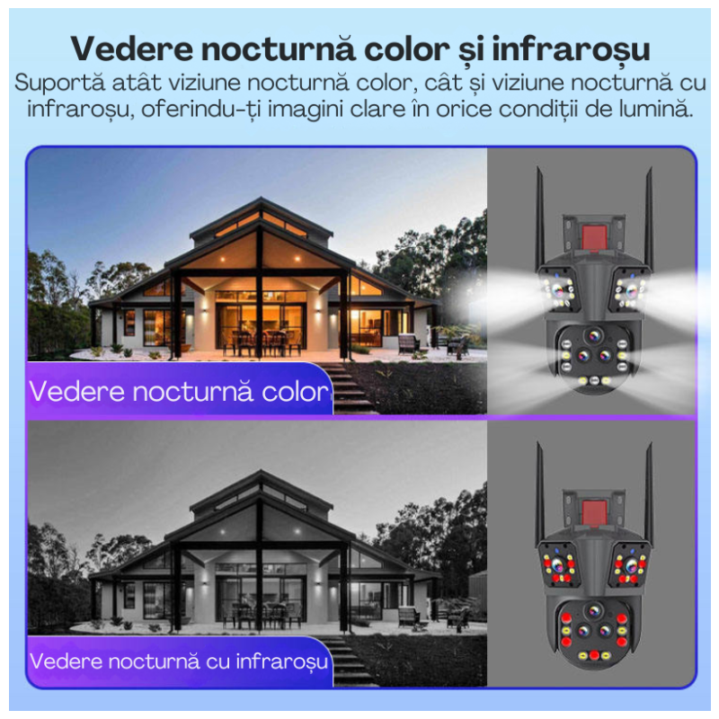 Camera De Supraveghere Zoom Optic 20X, Night Vision, 839P - imagine 5