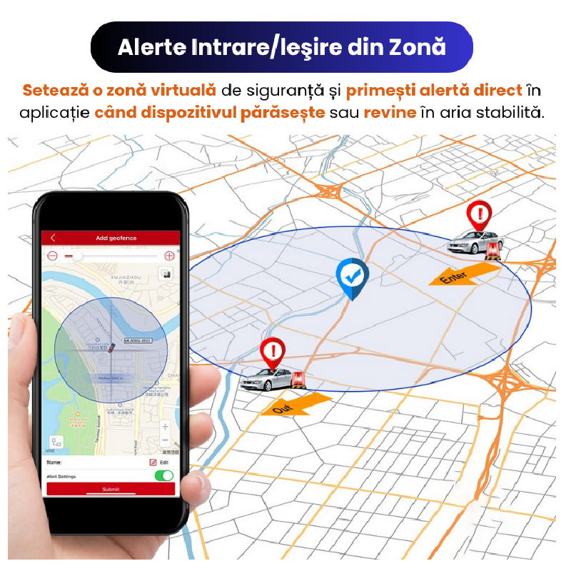 Mini Gps Tracker De Urmărire Mașina În Timp Real 4G LTE Q10 - imagine 6