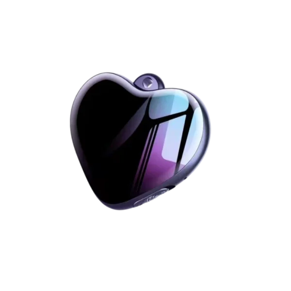 Mini Reportofon Tip Medalion Inimă Cu Memorie Interna Q66