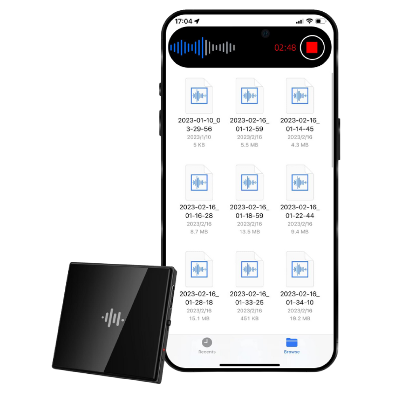 Mini Reportofon Z26 cu Microfon Ascuns, Activare vocală - imagine 3
