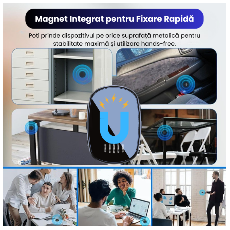 Mini Reportofon Z29, Magnet, Activare Vocală, Transfer OTG - imagine 4
