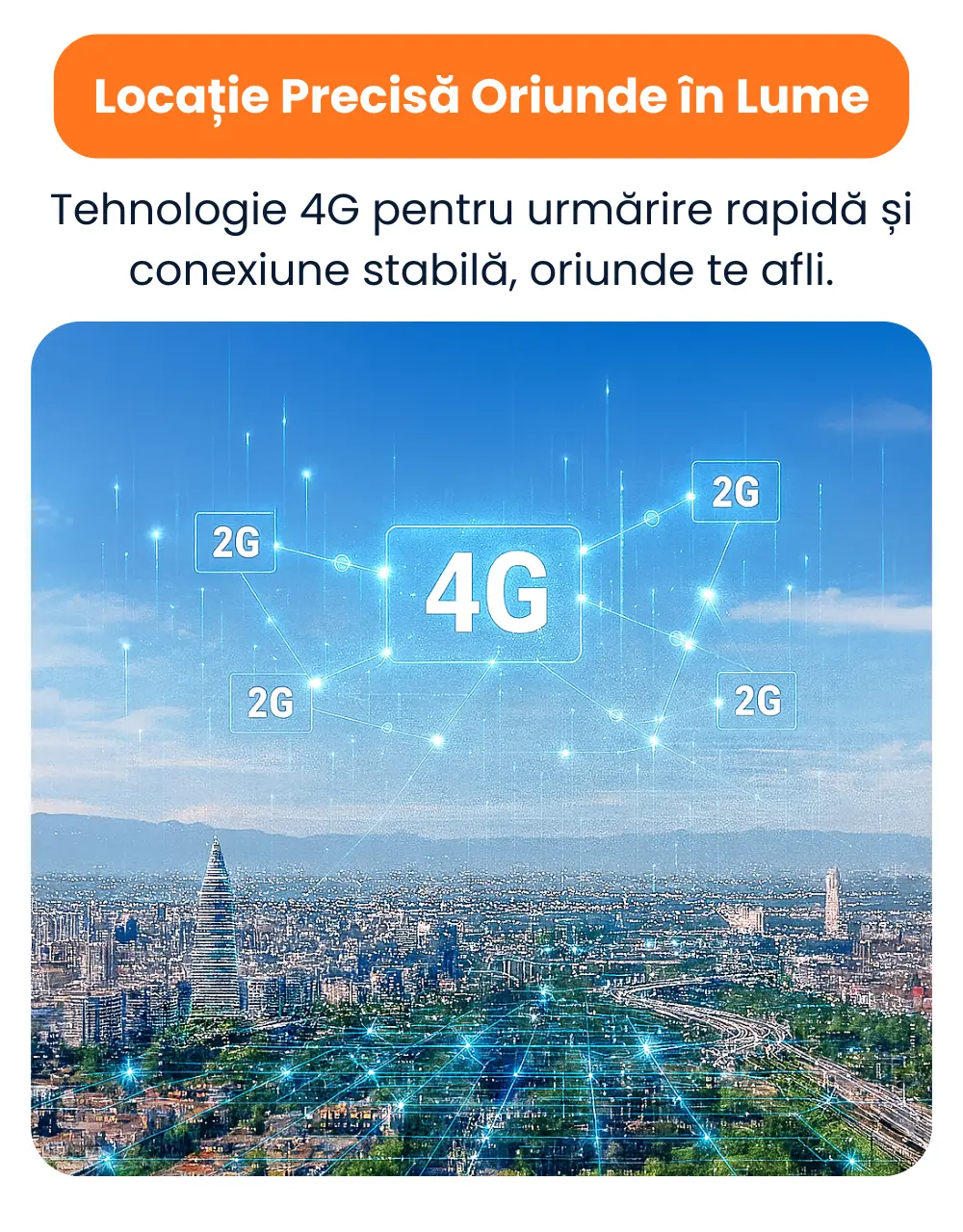 Localizare GPS precisa 4G oriunde in lume