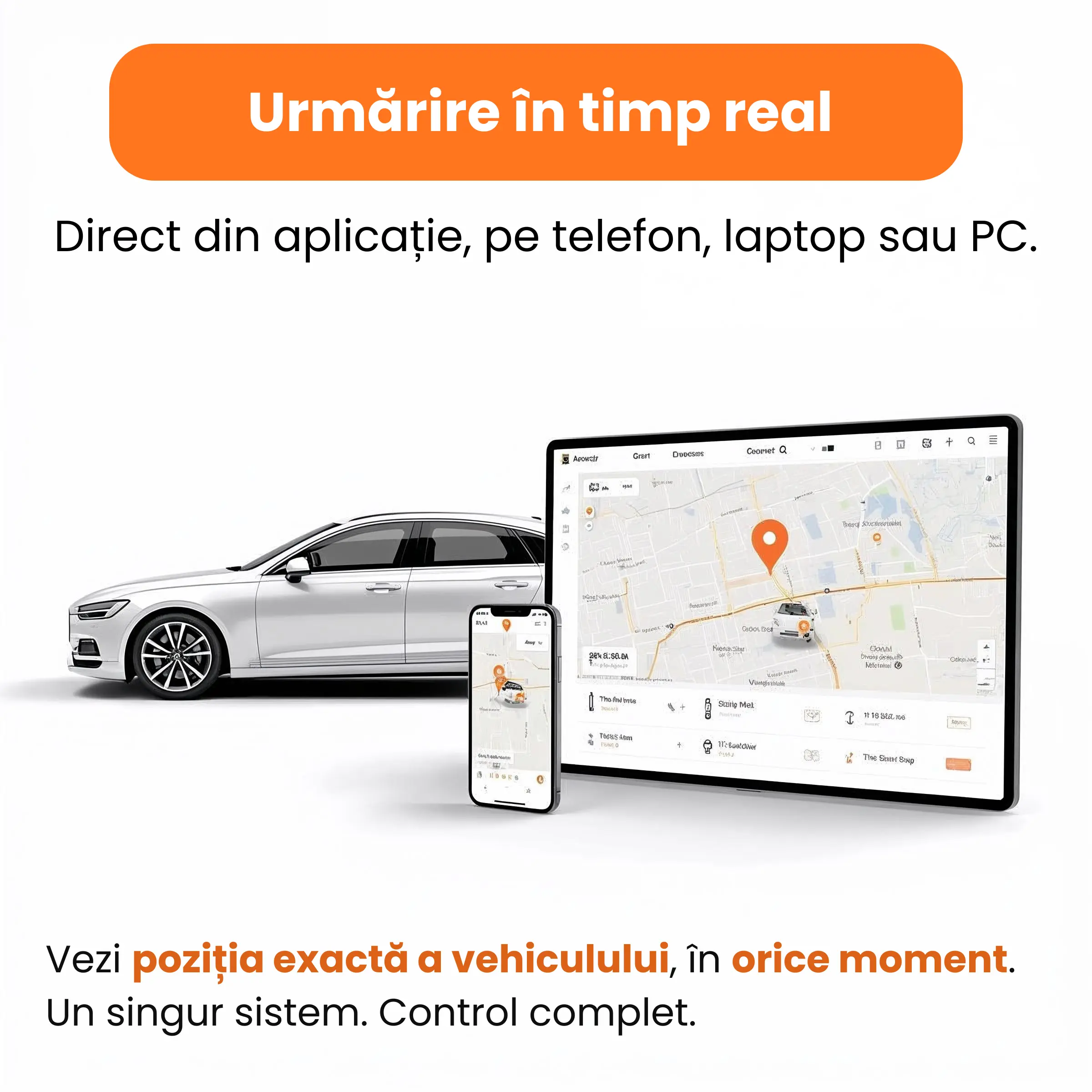 Urmarire GPS in timp real din aplicatie web si mobila