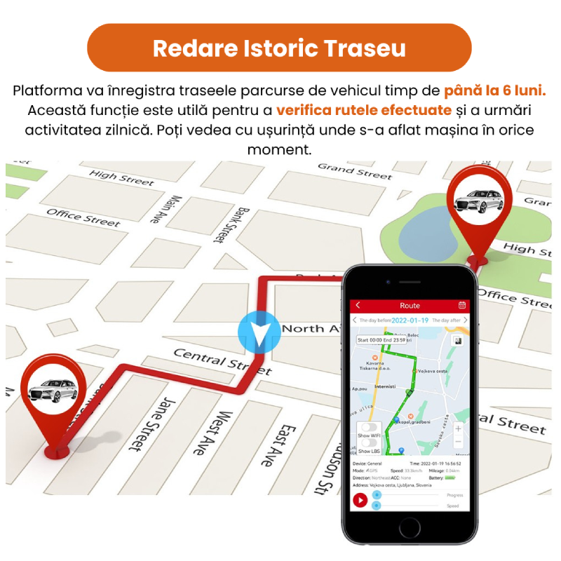 Tracker GPS Auto CY02A Magnet Microfon Integrat 3000mAh 4G - imagine 5