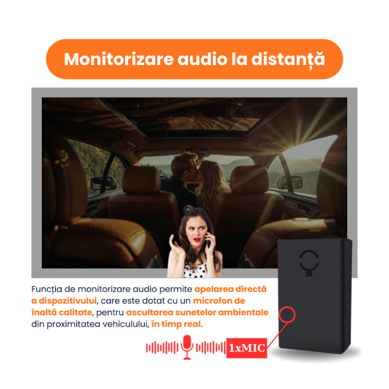 Tracker GPS Auto CY02A Magnet Microfon Integrat 3000mAh 4G - imagine 7