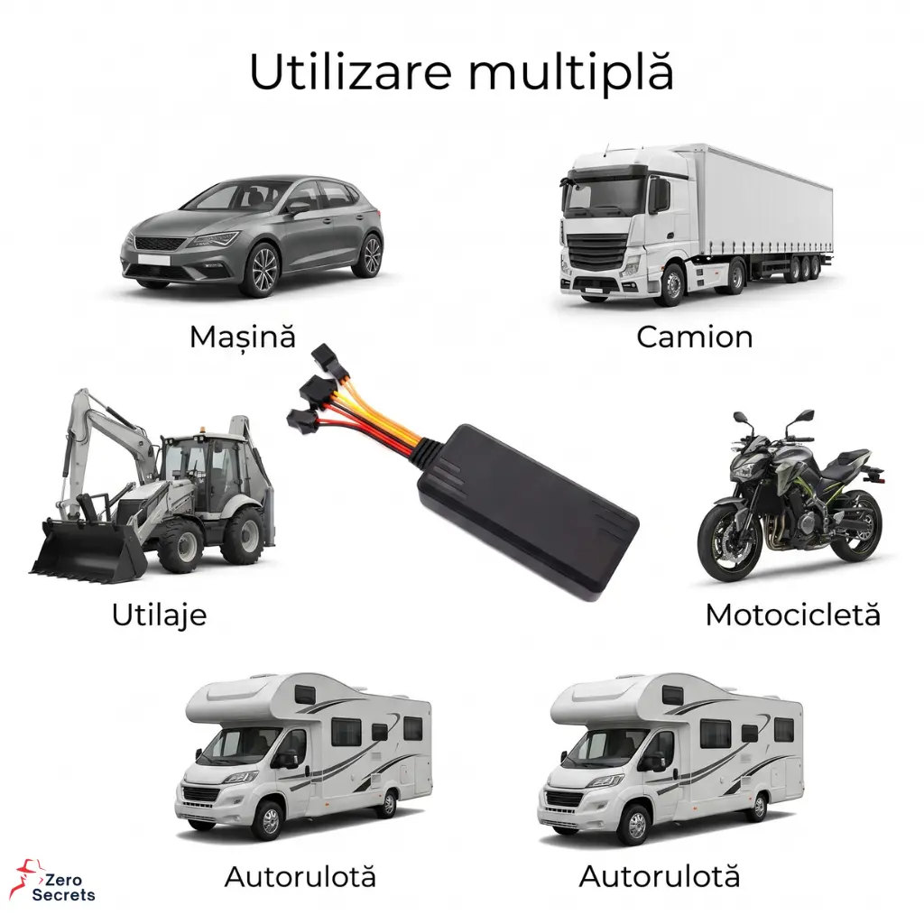 Tracker GPS Auto Moto Scuter Camion CY06 Localizare live